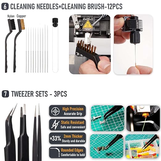 3D Printer Tools Kit, Quality 3D Printing Tool Kit - Image 6