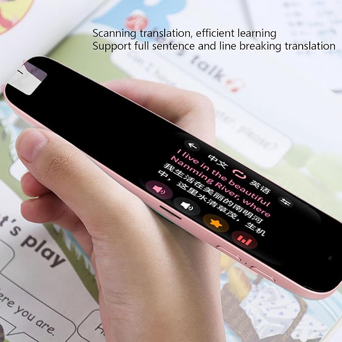 ASHATA DR100 OCR Reading Pen, Wi Fi Scanning Pen, 64RAM Storage, Language - Image 2