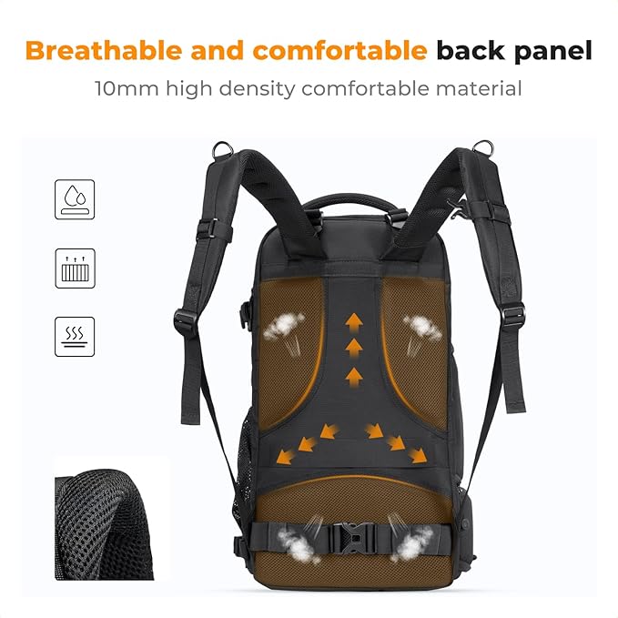 K&F CONCEPT Camera Backpack, Camera Bags - Image 3