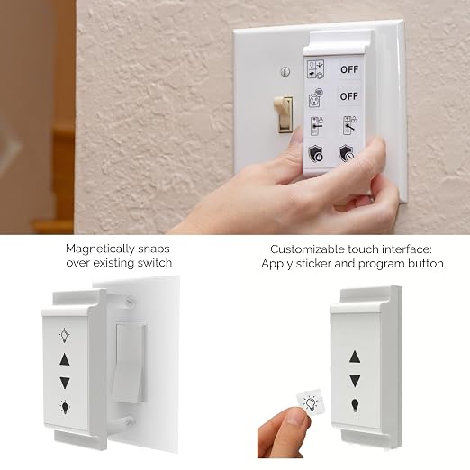 Slate Switch Zigbee 3.0 Smart Wall Button Remote, Works - Image 2