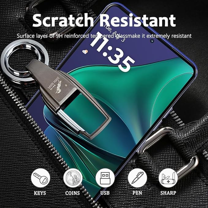 3+2 Pack Tempered Glass for Motorola Moto G Stylus 2025 Screen Protector - Image 3