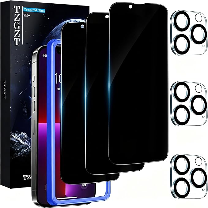 TZGZT 3 Pack Privacy Screen Protectors by Unknown
