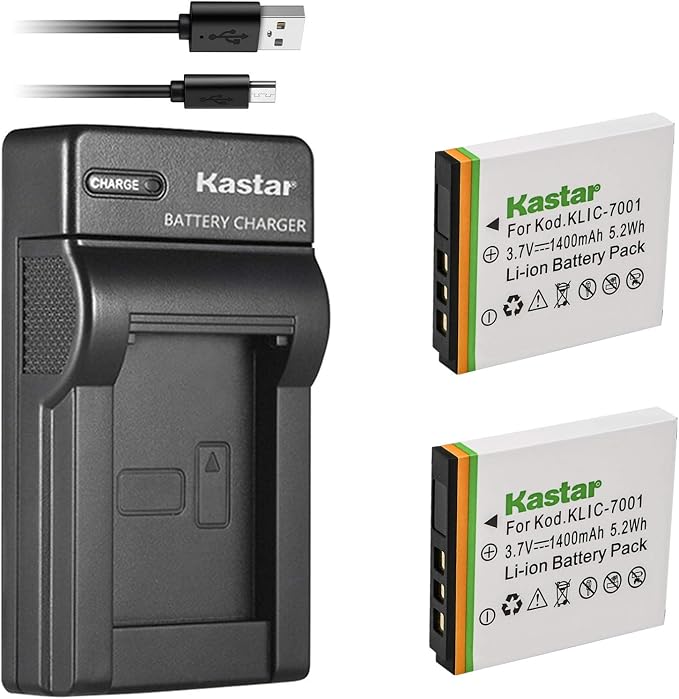 Kastar Battery & Slim USB Charger by Kastar