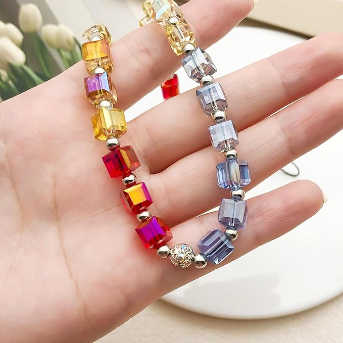 Beaded Camera Wrist Strap Cute Digital Camera Charm Lanyard Phone Chain - Image 5