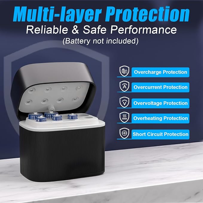 Maxfree Dual-Purpose Charger for Rechargeable Lithium & NiMH AA and AAA - Image 4