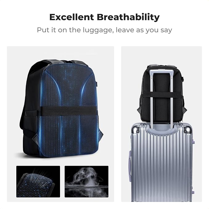 K&F CONCEPT Camera Bag Backpack, Professional DSLR/SLR/Mirrorless Camera - Image 7