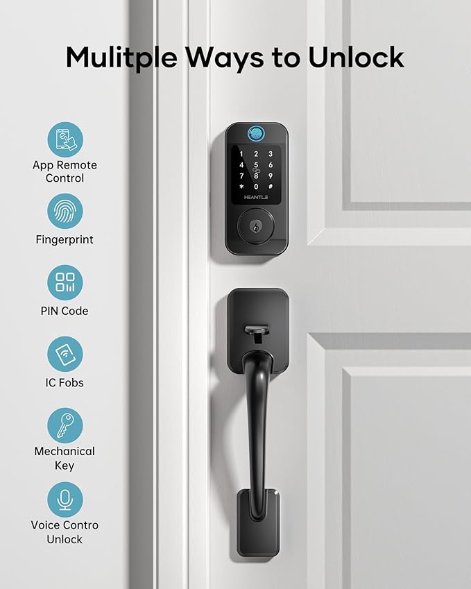 Wi-Fi Front Door Lock Set - Image 2