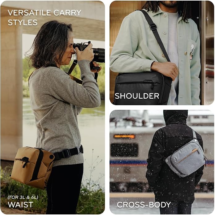 Peak Design Everyday Sling 6L, Padded Adjustable Shoulder Strap - Image 2