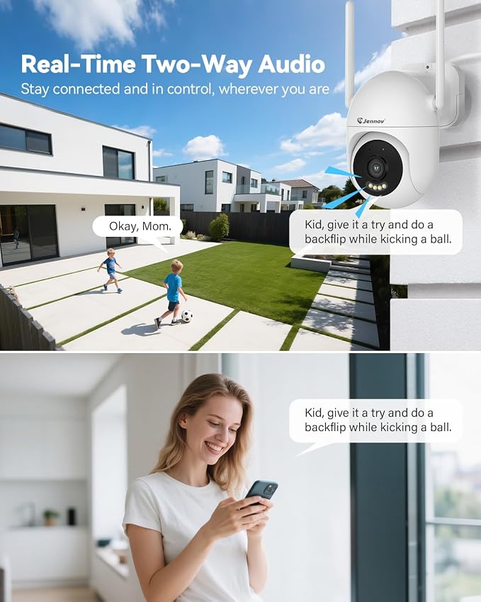 Jennov 5MP Wireless Security Camera System - Image 7
