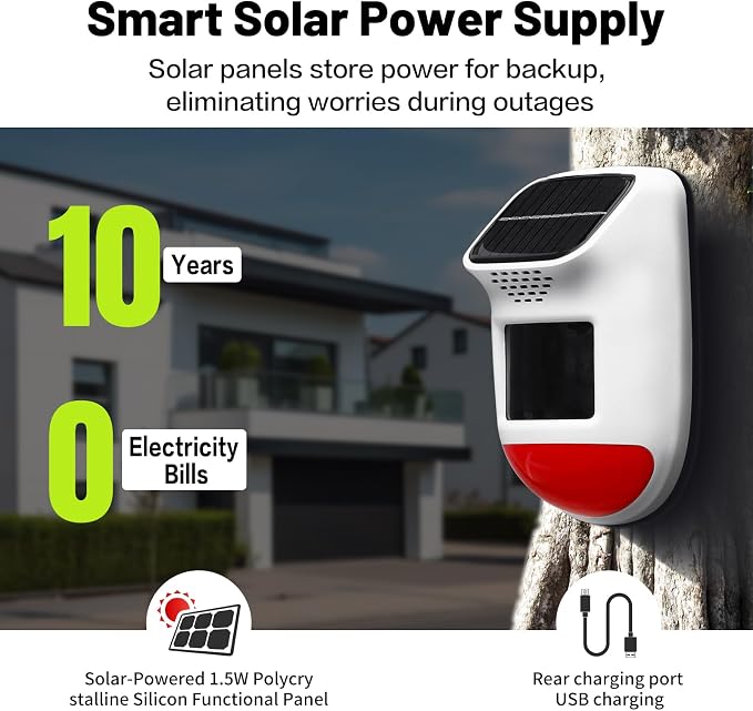Solar Motion Sensor Alarm - Image 2