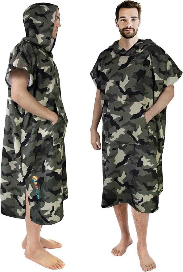 SUN CUBE Surf Poncho Changing Robe by SUN+CUBE