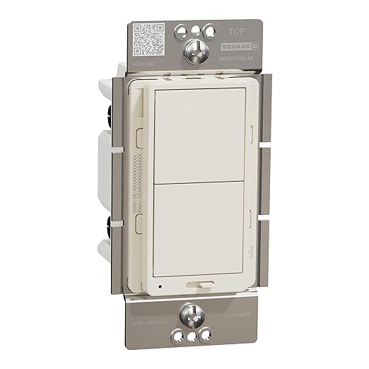 Square D by Schneider Electric X-Series Z-Wave Plus 3 Way Rocker Smart Light by SchneiderElectric
