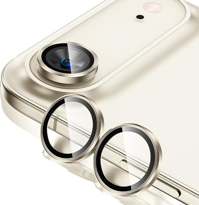 Tensea 2Pack for iPhone 17 Air Camera Lens Protector, 9H Tempered Glass Camera by Tensea
