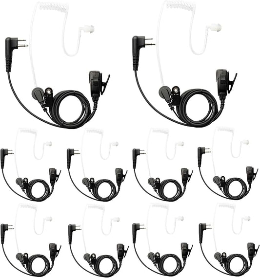 10 PCS CP200D RDM2070D Surveillance Earpiece Compatible by Yolipar