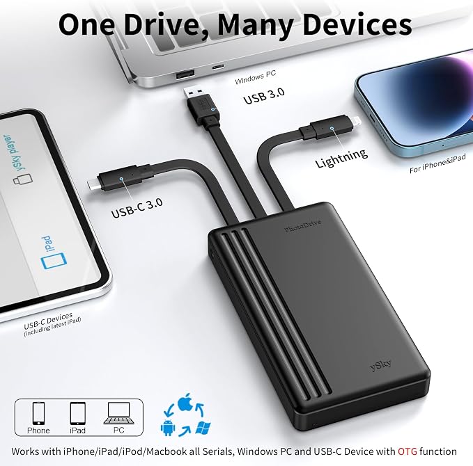 ySky 1TB Portable External Hard Drive - Image 2