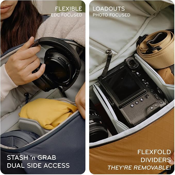 Peak Design Everyday Backpack 30L, MagLatch Top, Dual Side Access, FlexFold - Image 5