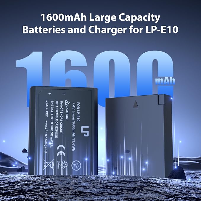 LP LP-E10 Battery Charger Pack, Compatible - Image 2