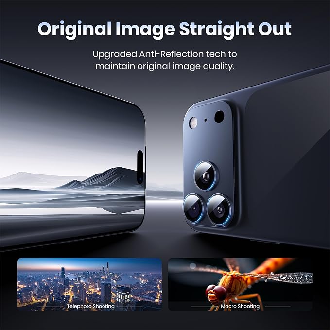 Hoerrye for iPhone 17 Pro Camera Lens Protector - Image 4