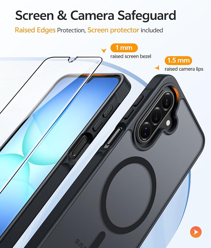 FNTCASE for Galaxy A17/A16 5G Phone Case: for Samsung A17 Cases Matte - Image 4