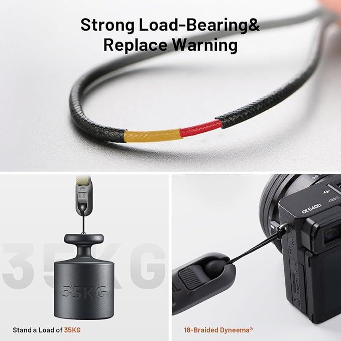 PGYTECH Camera Wrist Strap Air for Photographers Adjustable Quick Release - Image 4