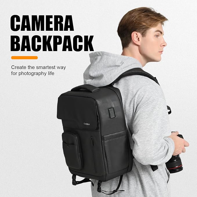 Cwatcun Camera Backpack Waterproof Camera Bag - Image 8
