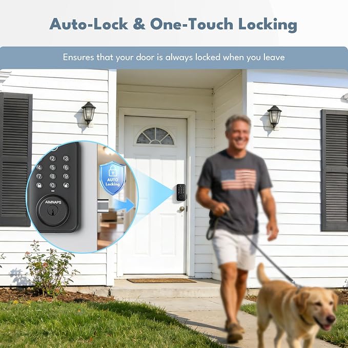 Fingerprint Keyless Entry Door Lock - Image 5