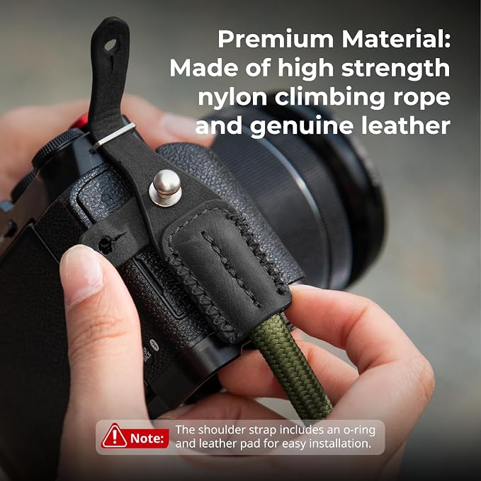 SMALLRIG Rope Camera Neck Shoulder Strap, Adjustable Braided Shoulder Strap - Image 7