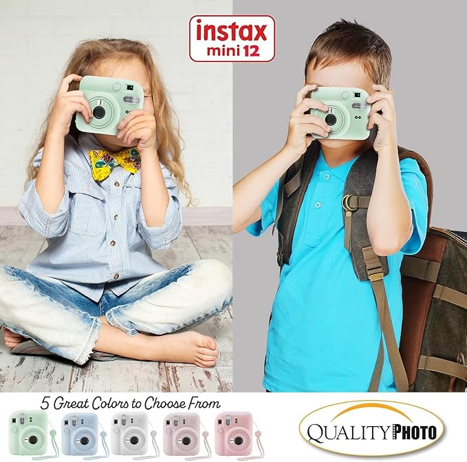 Fujifilm Instax Mini 12 Instant Camera + 60 Photo Prints + Quality Photo Value - Image 4
