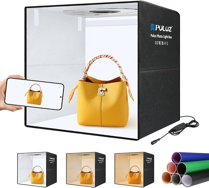 Light Box Photography 20x20in, PULUZ Portable Photo Studio Light Box by PULUZ