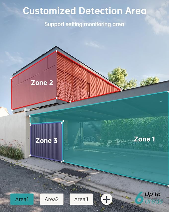 ZUMIMALL 2K Solar Security Cameras Wireless Outdoor 4-Pack, Solar Powered - Image 7