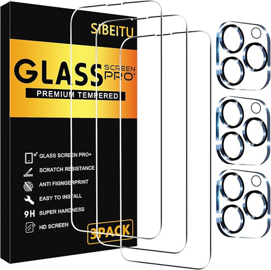 SIBEITU 3 Pack Screen Protector by SIBEITU