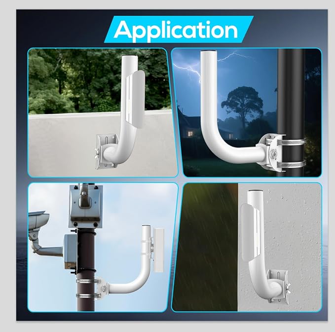 Wireless Bridge Bracket, 2-piece Set, 150 Degree Adjustable wall Mounted - Image 7
