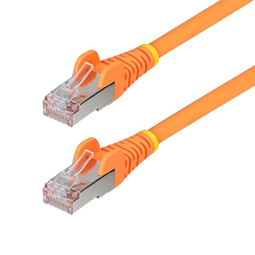 StarTech.com 10ft Orange CAT6a Ethernet Cable, Snagless RJ45, 100W PoE++ by StarTech