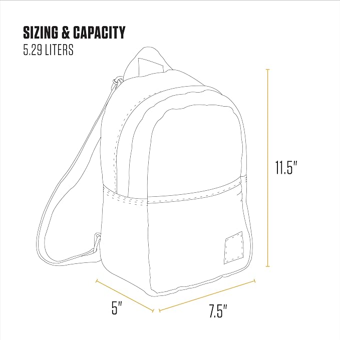 Carhartt Classic Mini Backpack, Water-Resistant Backpack - Image 4