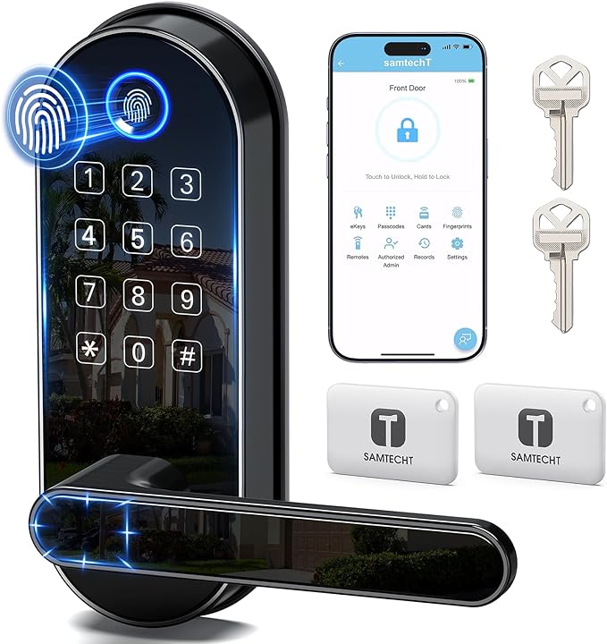 Bluetooth Fingerprint Smart Lock by SamtechT