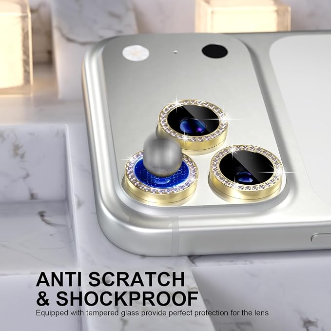 Choiche Compatible for iPhone 17 Pro/iPhone 17 Pro Max Camera Lens Protector - Image 3