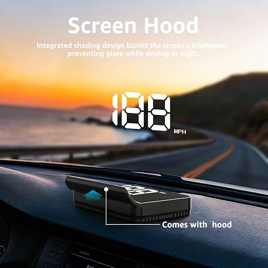 Heads up Display for Cars, Car HUD, Head up Display for Car, Digital GPS HUD - Image 2