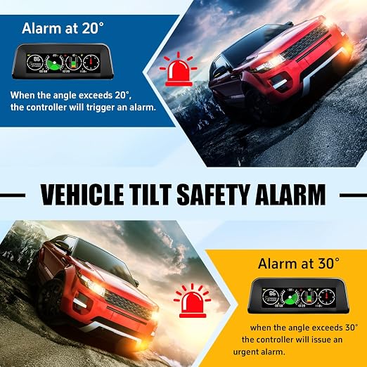 X60 Pro Car Inclinometer for Off-Road, GPS Speedometer MPH KMH - Image 5
