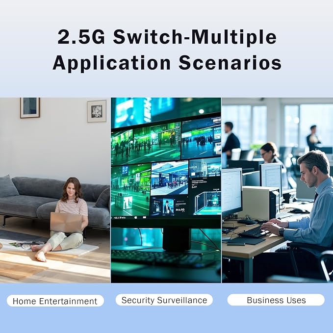 6 Port Unmanaged 2.5G Ethernet Switch - Image 7