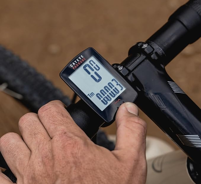 CATEYE Padrone Wireless Bike Computer – Oversized Display Cyclocomputer - Image 18