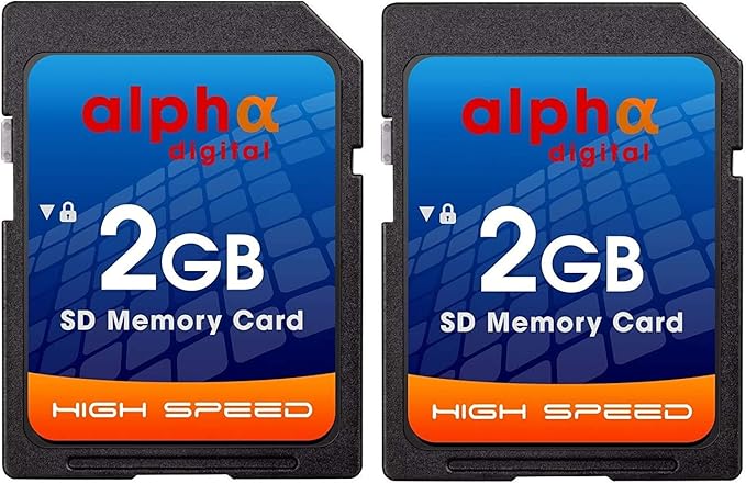 D50 D40 D40X D3300 Digital Camera Memory Card 2X 2GB Secure Digital Memory Card - Image 3