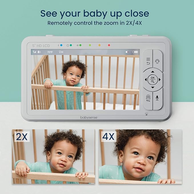 Babysense HD 5" Video Baby Monitor - Image 7