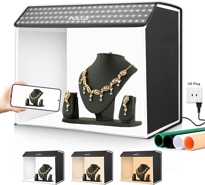 Light Box Photography, PULUZ 24x16 inch Portable Photo Box by PULUZ