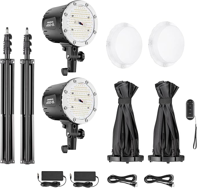 Westcott U60-B Bi-Color LED 2-Light Softbox Kit - Image 3