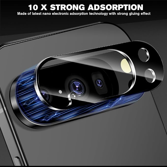 3 Pack for Google Pixel 10 Pro XL Camera Lens Protector, Tempered Glass 9 - Image 7