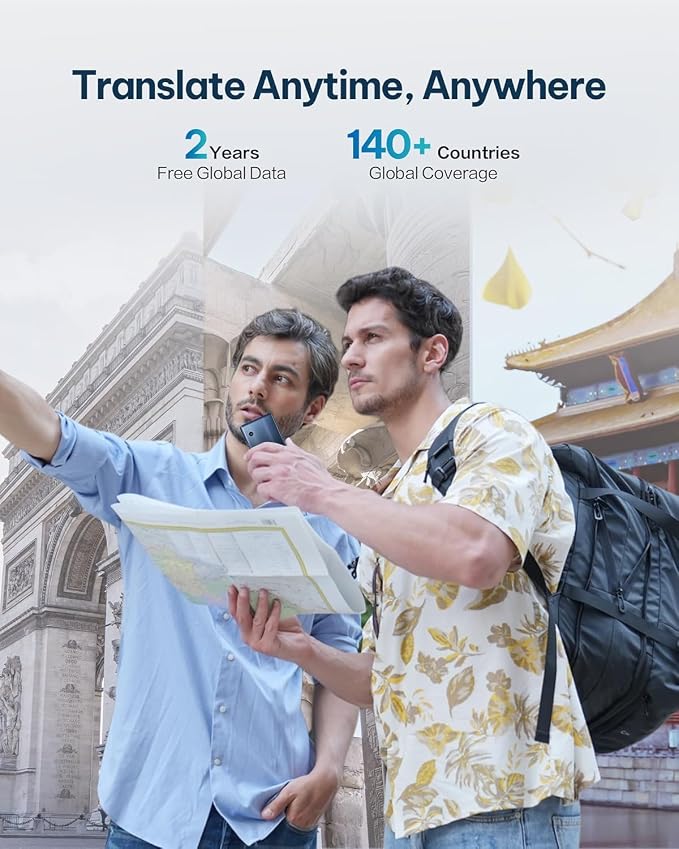iFLYTEK AI Language Translator Device — 60 Languages, Real-Time Split-Screen & - Image 7