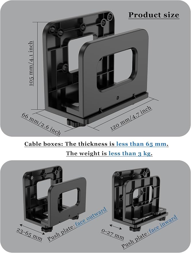 Adjustable Wall Mount Shelf Holder - Image 4