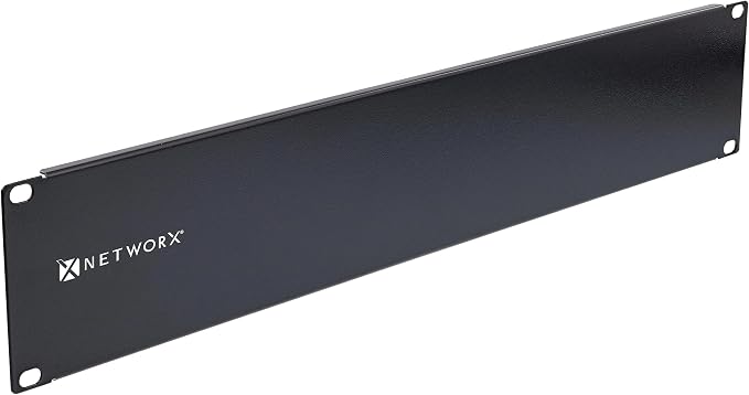 Networx 2U Rack Mount Black Spacer Panel by Networx