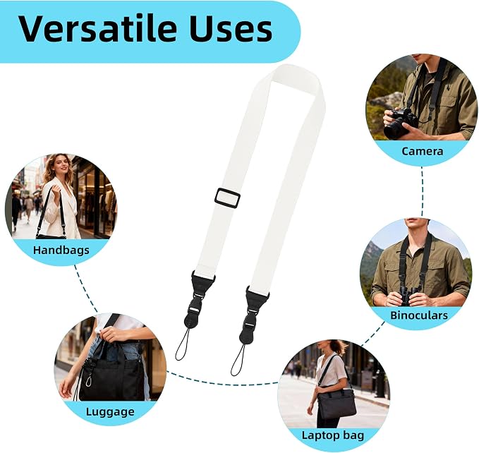 Adjustable Shoulder Strap:Comfortable iPad Strap Nylon Neck Lanyard - Image 8