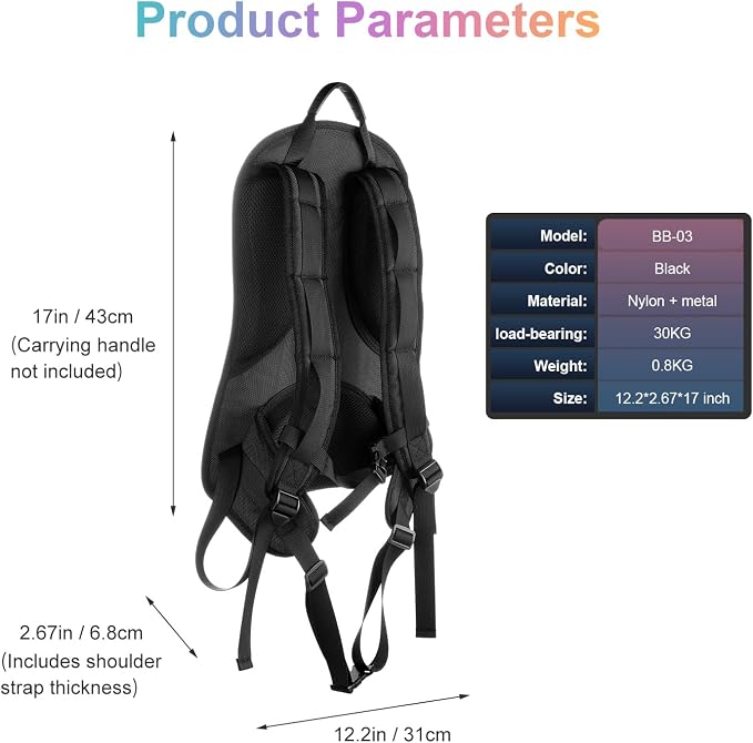 FOMITO BB-03 V-Mount Battery Backpack Vest, Man-Portable Camera Rig - Image 7